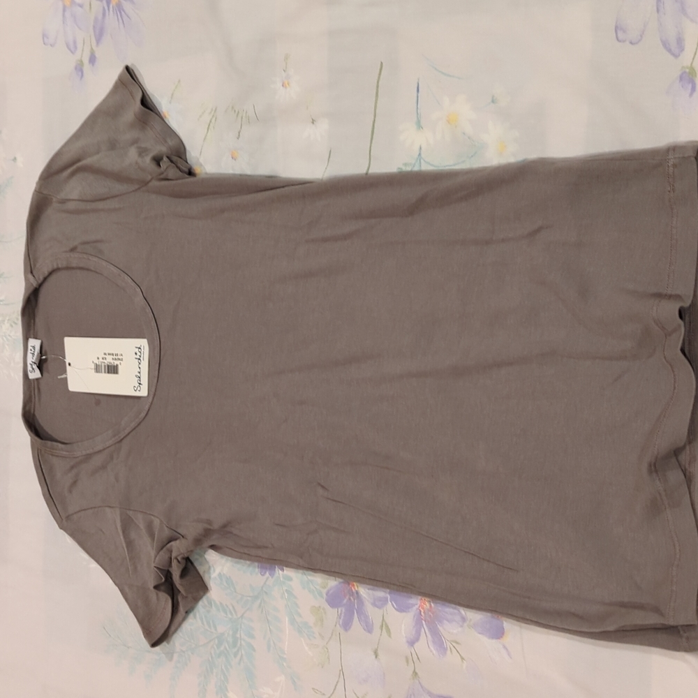 Grey new with tags size medium splendid scoop top
